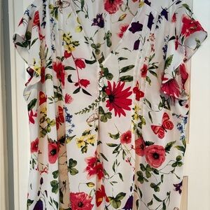 Floral Women's Blouse - Multicolor